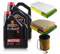 Mann-Filter Controllo Set Motul 9L 5W-30 per BMW 6er Cabriolet 650i 550i