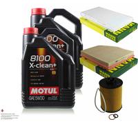 MANN-FILTER Controllo Set Motul 9L 5W-30 Per BMW 6er Cabriolet 650i 550i