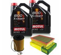 MANN-FILTER Controllo Set Motul 9L 5W-30 Per BMW 7 Serie 750i Li 740i 760i