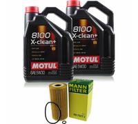 MANN-FILTER Controllo Set Motul 9L 5W-30 Per KIA Sorento III 2.2 CRDi 4WD
