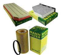 MANN-FILTER Controllo Set Per Audi A3 S3 Quattro VW Golf VI 2.0 GTI