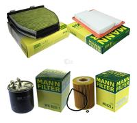 MANN-FILTER Controllo Set per Mercedes - Benz GLK - 320 CDI