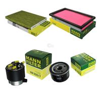 MANN-FILTER Controllo Set per Nissan Qashqai + 2 Bagno I J10 JJ10 1.5