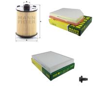 MANN-FILTER Controllo Set Per Volvo V70 III T4 V60 T5 BW 155 157