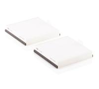 MANN-FILTER CU 1931-2 Filtro aria cabina (set da 2) - per Autovetture + veicoli commeriali