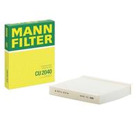 Filtro cabina MANN-FILTER CU 2040