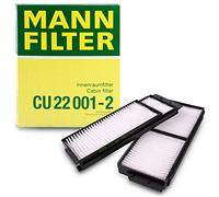 MANN-FILTER CU 22 001-2 Filtro aria cabina (set da 2) - per Autovetture + veicoli commeriali