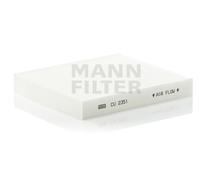 Filtro cabina MANN-FILTER CU 2351