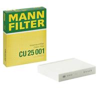 Filtro cabina MANN-FILTER CU 25 001