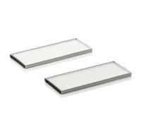 MANN-FILTER CU 2506-2 Filtro aria cabina (set da 2) - per Autovetture + veicoli commeriali