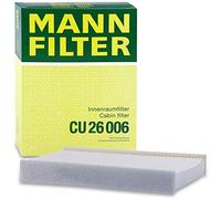 Filtro cabina MANN-FILTER CU 26 006