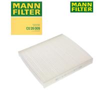 Filtro cabina MANN-FILTER CU 26 009