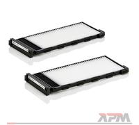 MANN-FILTER Filtro cabina CU 2808-2 - Filtro particellare - Set da 2