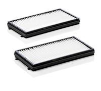 MANN-FILTER CU 3124-2 Filtro aria cabina (set da 2) - per Autovetture + veicoli commeriali