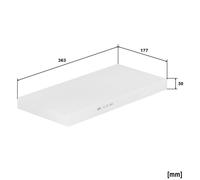 MANN-FILTER CU 37 008 Filtro, Aria abitacolo per MG