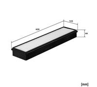 MANN-FILTER CUD 44 006 Filtro abitacolo