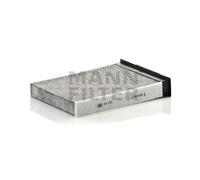 MANN-FILTER filtro abitacolo CUK2316 carboni attivi 255x186x42 mm
