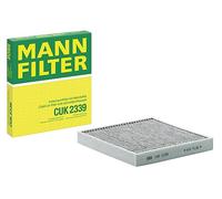 MANN-FILTER CUK 2339 Filtro aria cabina - Filtro Antipolline con Carbonio attivato - per Autovetture + veicoli commeriali