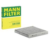 MANN-FILTER CUK 2358 Filtro aria cabina - Filtro Antipolline con Carbonio attivato - per Autovetture + veicoli commeriali