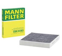 MANN-FILTER filtro abitacolo CUK24003 carboni attivi 240x204x31 mm