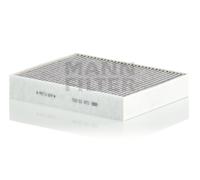 MANN-FILTER CUK 25 001 Filtro aria cabina - Filtro Antipolline con Carbonio attivato - per Autovetture + veicoli commeriali