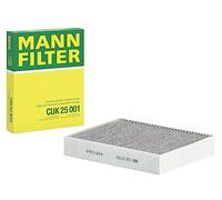 MANN-FILTER CUK 25 001 Filtro aria cabina - Filtro Antipolline con Carbonio attivato - per Autovetture + veicoli commeriali