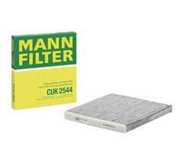 MANN-FILTER CUK 2544 Filtro aria cabina - Filtro Antipolline con Carbonio attivato - per Autovetture + veicoli commeriali