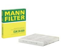 MANN-FILTER CUK 26 009 Filtro aria cabina - Filtro Antipolline con Carbonio attivato - per Autovetture + veicoli commeriali