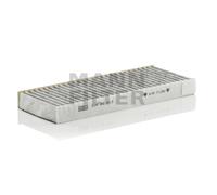 MANN-FILTER CUK 26 013-2 Filtro aria cabina - Filtro Antipolline con Carbonio attivato - (set da 2) per Autovetture + veicoli commeriali