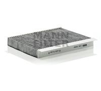 MANN-FILTER filtro abitacolo CUK2680 carboni attivi 255x200x30 mm