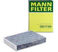 MANN-FILTER CUK 27 009 Filtro aria cabina - Filtro Antipolline con Carbonio attivato - per Autovetture + veicoli commeriali