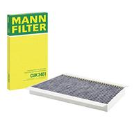 MANN-FILTER CUK 3461/1 Filtro aria cabina - Filtro Antipolline con Carbonio attivato - Sterzo a destra per Autovetture + veicoli commeriali