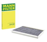 MANN-FILTER CUK 3461 Filtro aria cabina - Filtro Antipolline con Carbonio attivato - per Autovetture + veicoli commeriali