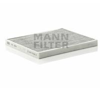 MANN-FILTER CUK 2243 Filtro aria cabina - Filtro Antipolline con Carbonio attivato - per Autovetture + veicoli commeriali