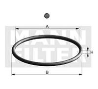 MANN-FILTER Guarnizioni BMW,WIESMANN,ALPINA DI 007-00 11421744001,11427549573 Guarnizione, Filtro olio