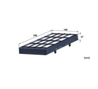 MANN-FILTER Filtro Abitacolo IVECO EUROCARGO I-III IV V EUROFIRE II
