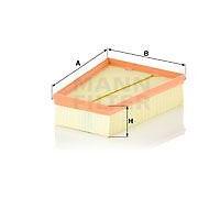 Filtro aria MANN-FILTER C 25 115
