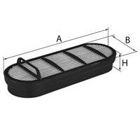 MANN-FILTER CF 3240 Filtro aria secondaria