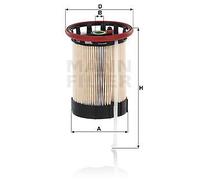 MANN-FILTER Filtro carburante PU 8014