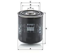 Filtro idraulico, trasmissione MANN-FILTER W 9023/1