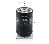 Filtro olio MANN-FILTER W 940/1
