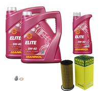 MANN-FILTER Filtro Olio 11 L MANNOL 5W-40 Elite Per Mercedes-Benz A-Klasse CLA