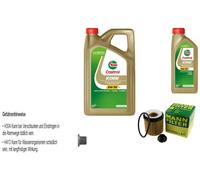 MANN-FILTER Filtro Olio 6 L Castrol EDGE 5W-30 LL Per BMW Z4 Roadster SDrive20i