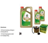 MANN-FILTER Filtro Olio 7 L Castrol EDGE 5W-30 LL Per BMW Z4 Roadster SDrive20I