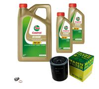 MANN-FILTER Filtro Olio 7L CASTROL EDGE 5W-30 Per Ford Ranger 2.5 TD 4x4