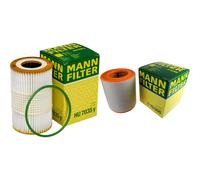 MANN-FILTER Filtro Olio, Aria per Audi A6 Avant 4G5 4GD C7 3.0 TFSI Quattro