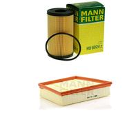 MANN-FILTER Filtro Olio, Aria per Land Rover Discovery Sport 2.0 D 4x4 Range
