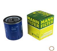 MANN-FILTER Filtro Olio Con Anello Guarnizione per Peugeot 504 2.1 D 1.9 1.6