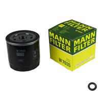 MANN-FILTER Filtro Olio Con Guarnizione Adatto Per Chrysler Grand Voyager V 3.8