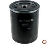 MANN-FILTER Filtro Olio Con Guarnizione Adatto Per Ford Ranger 3.0 TDCi 4x4